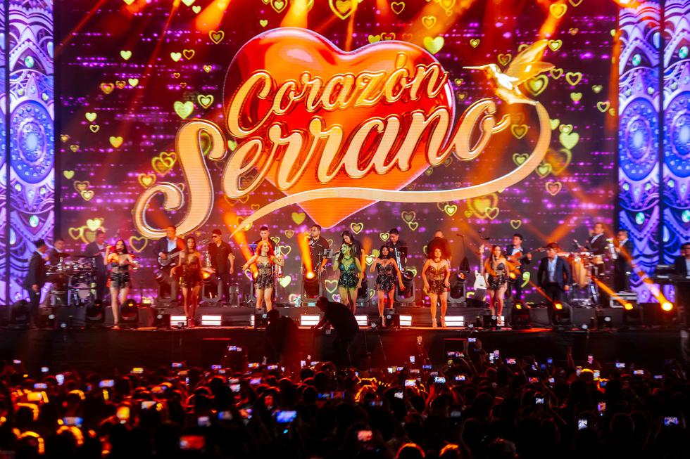 Así fue el concierto de Corazón Serrano por su 30° aniversario en Plaza Norte