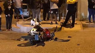 Moquegua: Dos heridos deja choque entre camioneta y motocicleta en Chen Chen 