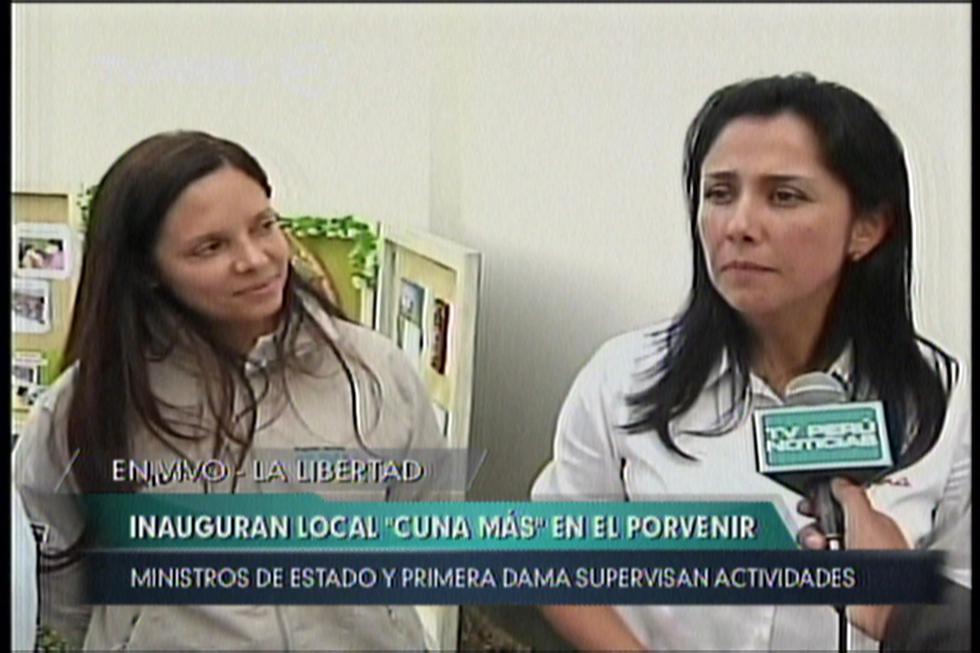 Hijo de Nadine Heredia dio visto bueno a alimentos de "Cuna Más" (Video)