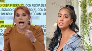 Melissa Paredes le responde a Magaly en audio inédito: ya es demasiado todo lo que dice esta mujer