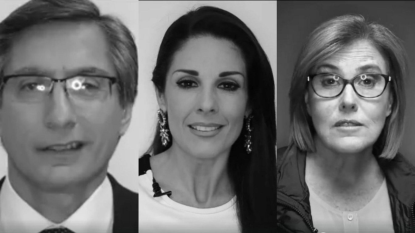 Mónica Delta, Rebeca Escribens y Federico Salazar saludan a su profesores [VÍDEO]