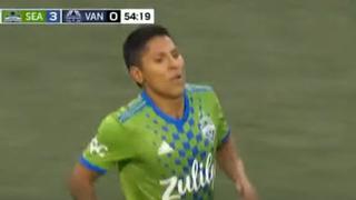 No perdonó en el área: doblete de Raúl Ruidíaz en Sounders (VIDEO)