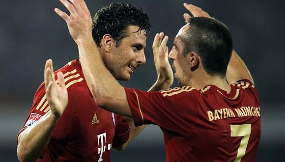 Con Pizarro en la cancha, Bayern goleó 6-1 al Stuttgart