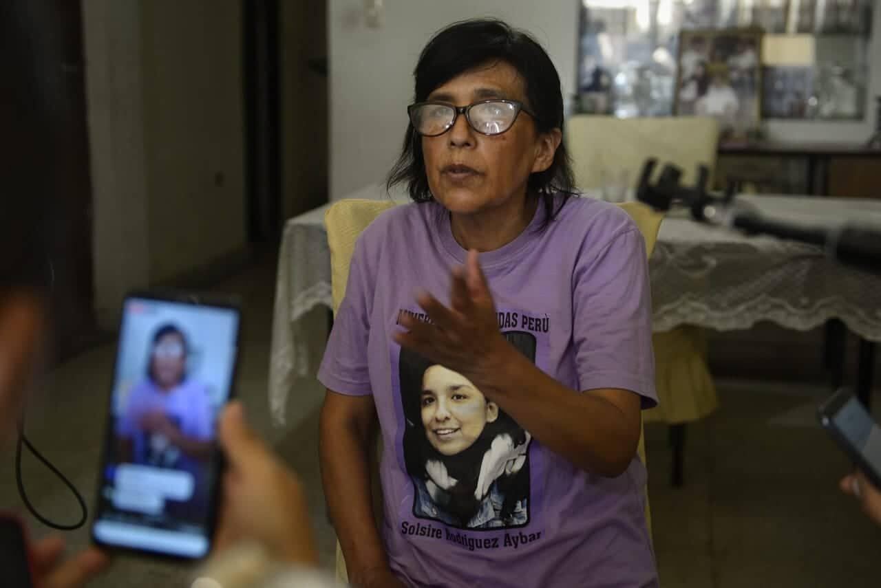 Madre de Solsiret Rodríguez. Foto: GEC