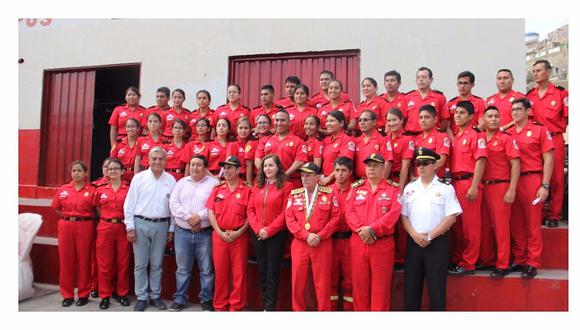  Compañía de bomberos de El Porvenir incorpora 104 nuevos integrantes excepcionales 