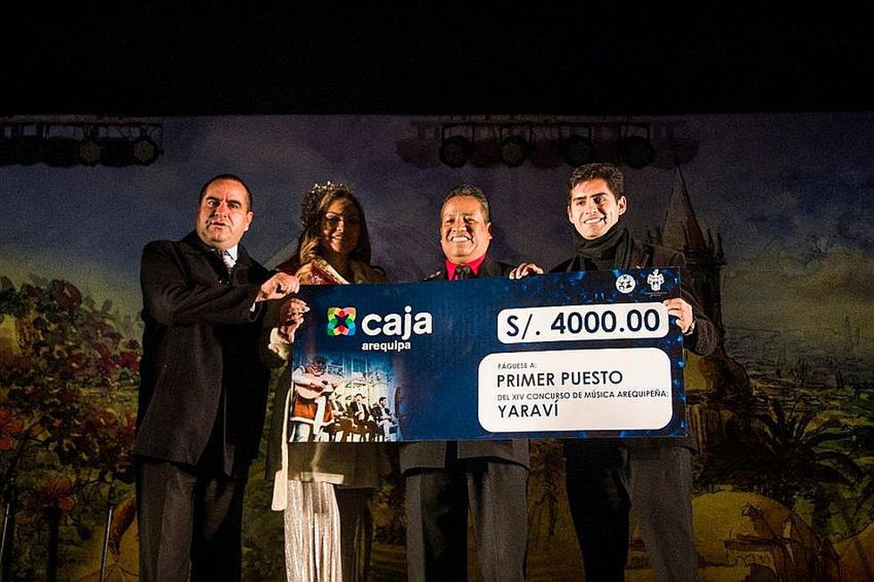 Ganadores del  XIV Concurso de Música Arequipeña fueron premiados