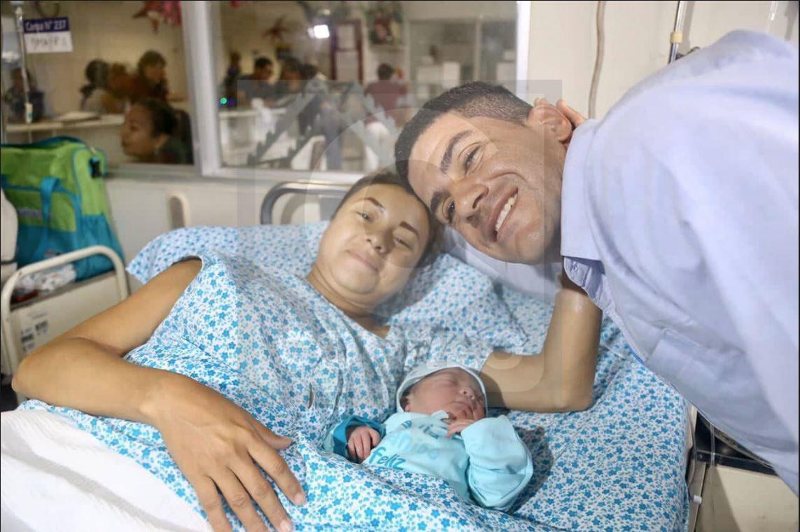 La segunda bebé lleva el nombre de Aranza Yoali, quien es hija de una pareja venezolana