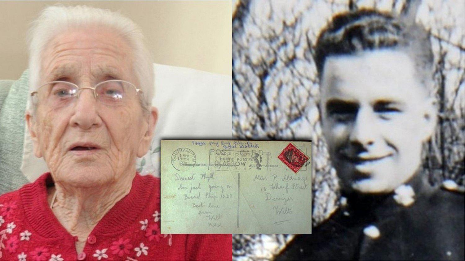 Anciana de 99 años recibe carta escrita por su prometido que desapareció hace 70 años
