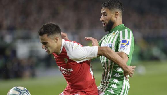 Sevilla vs. Real Betis: se miden por la jornada 28 de LaLiga Santander en el Sánchez Pizjuán. (Foto: AFP)
