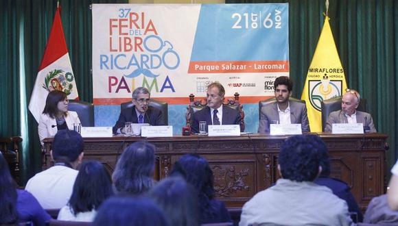 Feria Ricardo Palma: Estos son los invitados internacionales