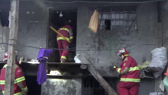 Huancayo: Ebrio quema la casa de exenamorada (VIDEO)