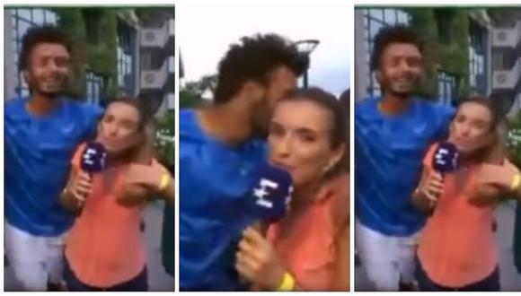 Roland Garros: tenista expulsado por acosar a reportera en plena entrevista (VIDEO)