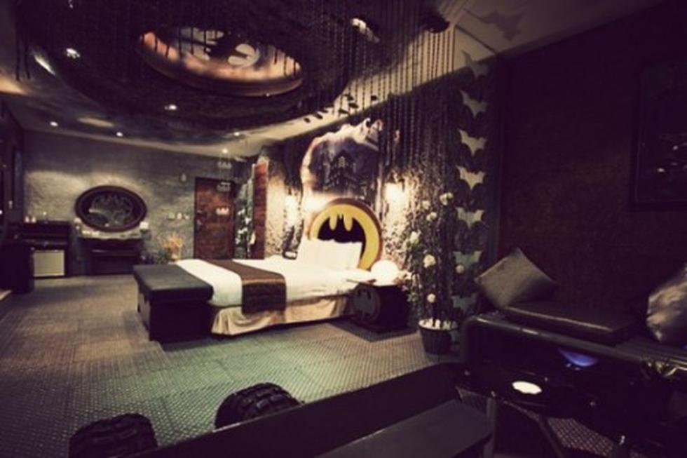 ¿Cómo sería la habitación de Batman? 