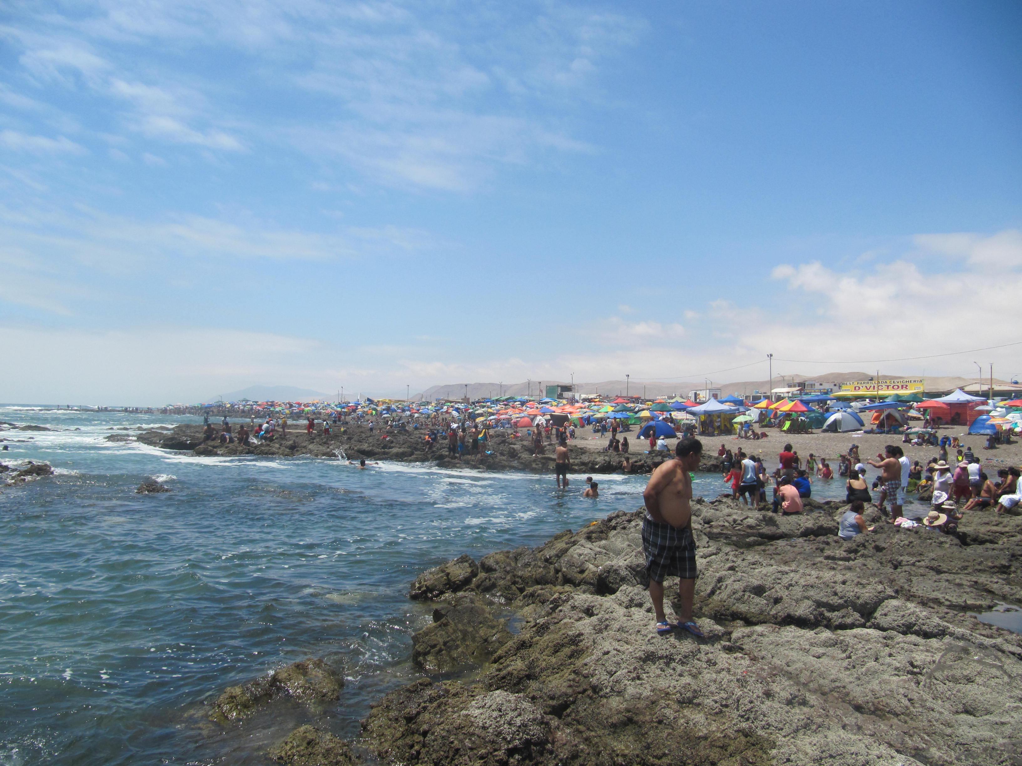 Presencia de veraneantes en balneario Boca del Río se redujo