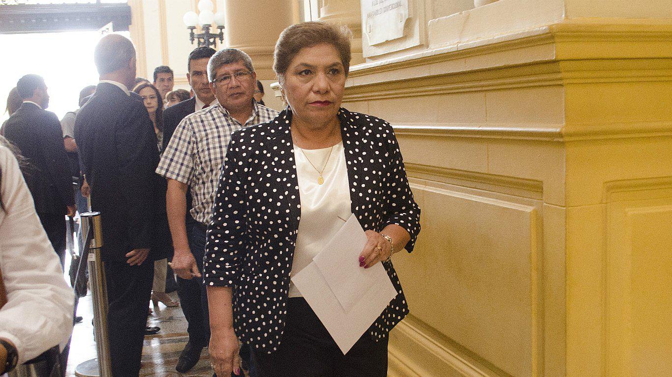 Luz Salgado afirma que interpelaciones a Vizcarra y Basombrío no es una venganza