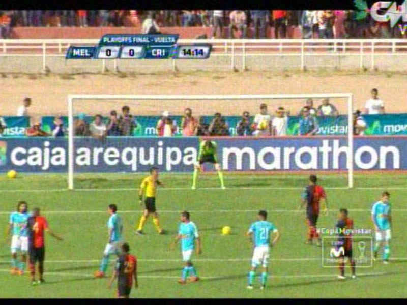 Melgar-Sporting Cristal: Ysrael Züñiga falló penal para el 'dominó' [Video]