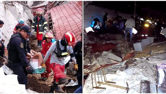 Lista de heridos y fallecidos tras colapso de techo que aplastó a invitados de una fiesta en Abancay (FOTOS)