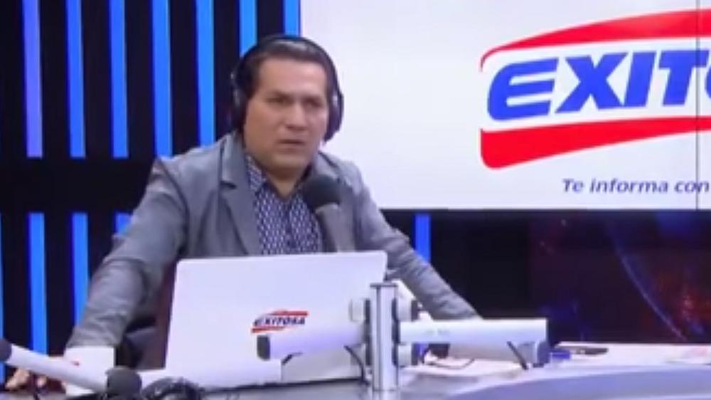 Daniel Peredo: La reacción de Manuel Rosas al enterarse en vivo de la muerte del periodista (VIDEO) 