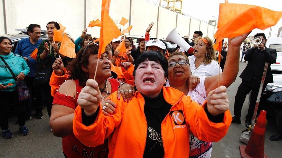 Keiko Fujimori: Así es el ambiente en el exterior del penal ante su excarcelación 
