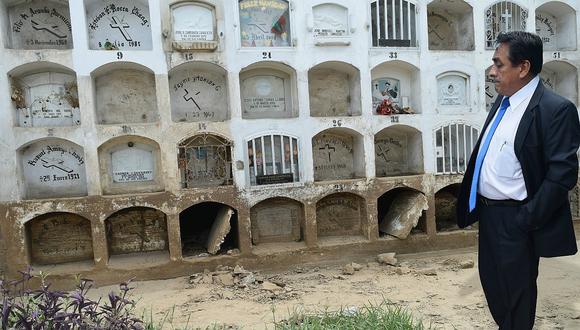 Trujillo: Reconstrucción de Cementerio Miraflores tiene un 80 por ciento 