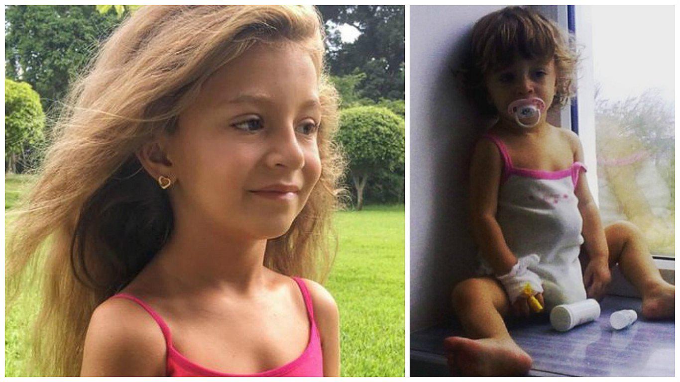 Niña que nació con el corazón fuera del pecho conmueve  en Instagram (FOTOS)