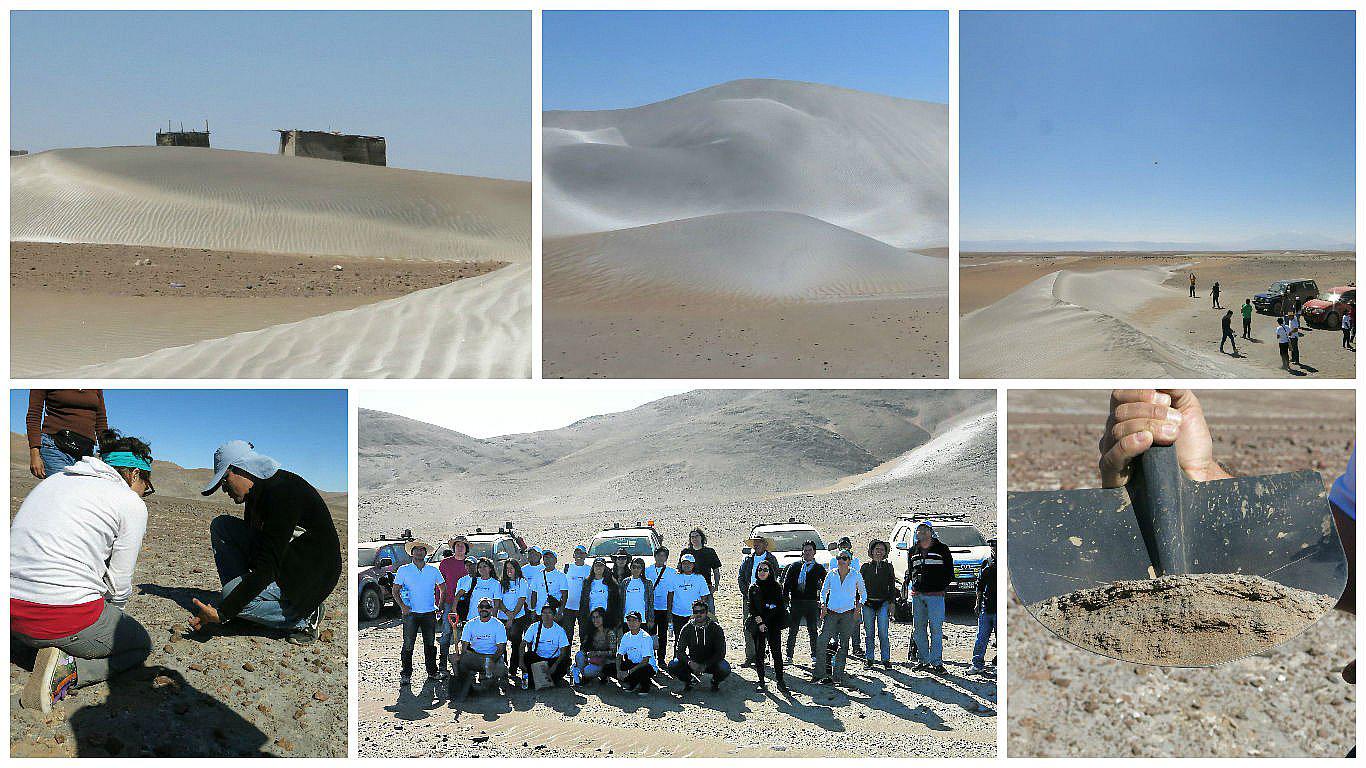 Invasiones ponen en riesgo al desierto de la Joya que se parece a Marte