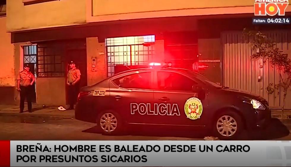 Breña: disparan a joven en la cabeza por presunto ajuste de cuentas