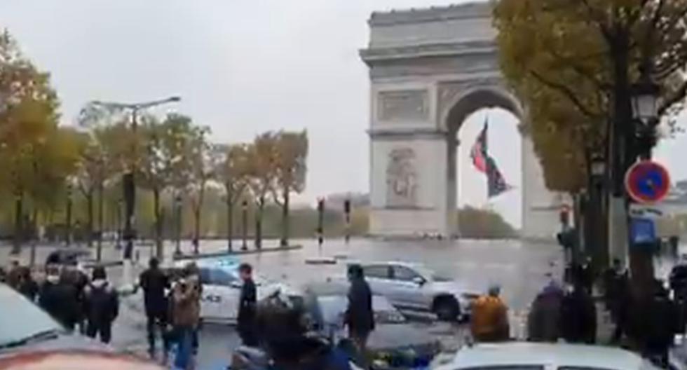 Zonas de París (Francia) son evacuadas por alerta de seguridad. (Foto: Captura/Twitter).