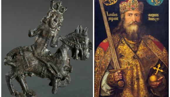 Carlomagno: Hallan insignia que muestra veneración de emperador europeo