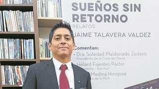 Jaime Talavera: “Escribo por mi fascinación hacia lo desconocido”