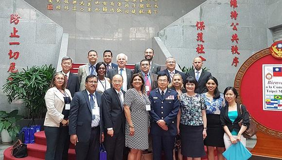 Congresista Israel Lazo llega a Taiwan como miembro de Comisión de Relaciones Exteriores