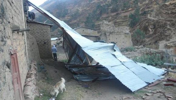 Cusco: más de 100 viviendas afectadas por vientos huracanados 