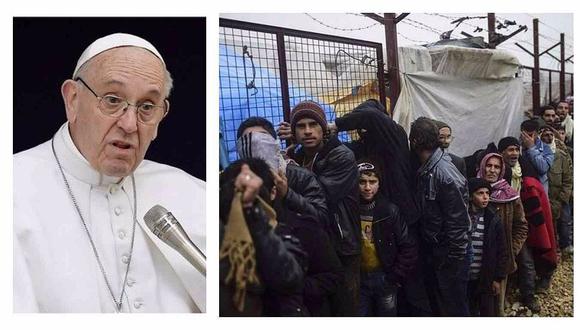 Papa Francisco: Drama de los refugiados "es la tragedia más grande después de la II Guerra Mundial"