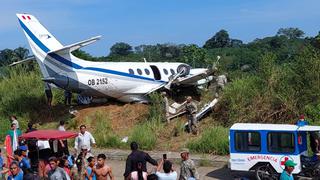 Loreto: familiares de heridos tras despiste de avioneta denuncian que no reciben apoyo para gastos médicos