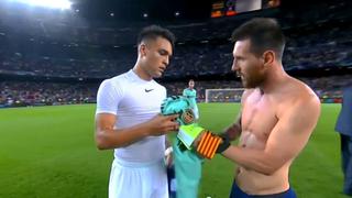 Lautaro Martínez sobre Lionel Messi: "Es un orgullo aprender del mejor del mundo” 