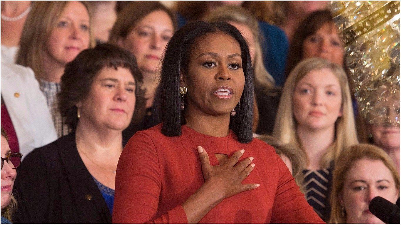 Michelle Obama: todo este tiempo ocultó su verdadera cabellera (FOTO)