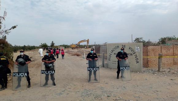 ​Movilizan contingente policial para búsqueda de Judith Machaca en pozo de La Yarada