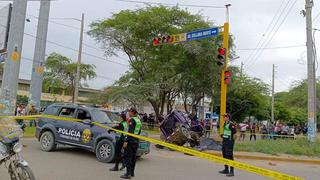 Mototaxista muere al chocar contra un muro de concreto en Piura