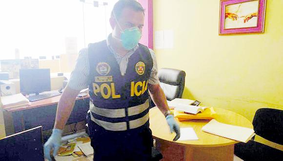 Delincuentes roban en estudio jurídico ubicado en el centro de Chiclayo