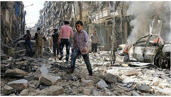 ​Siria: Al menos 15 muertos y más de 120 heridos por cohetes al oeste de Alepo