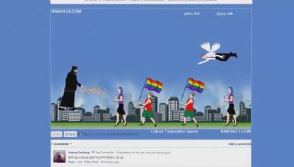 Polémico juego en Facebook permite matar gays con sillas