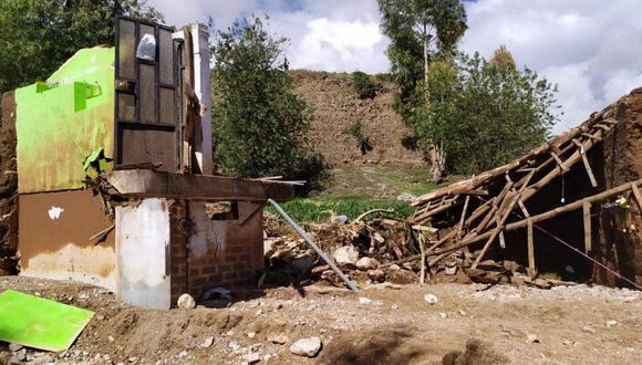 Huaico deja un desaparecido y arrasa con tres casas en Junín