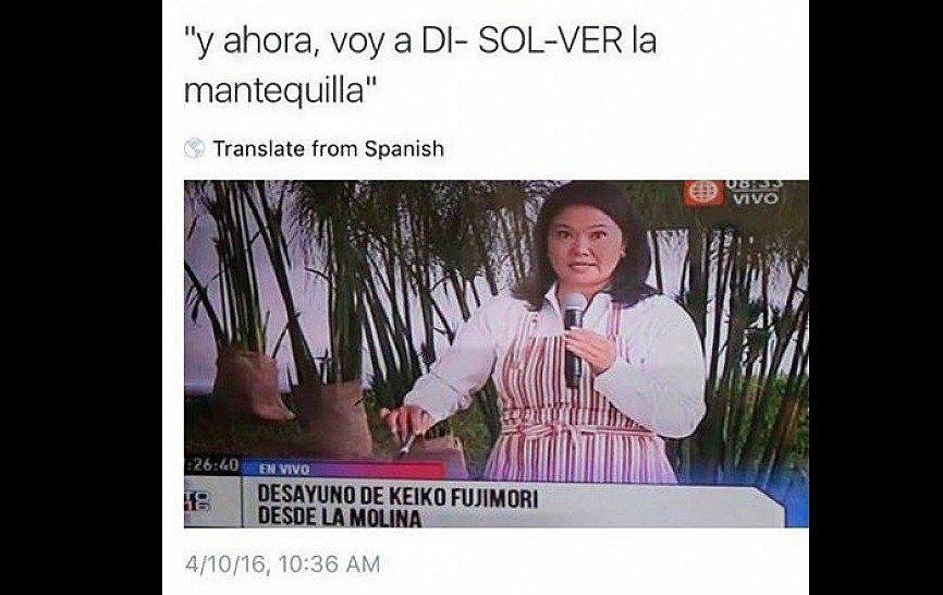 #CocinandoConKeiko: Usuarios ironizan así del desayuno de Keiko Fujimori (VIDEO)