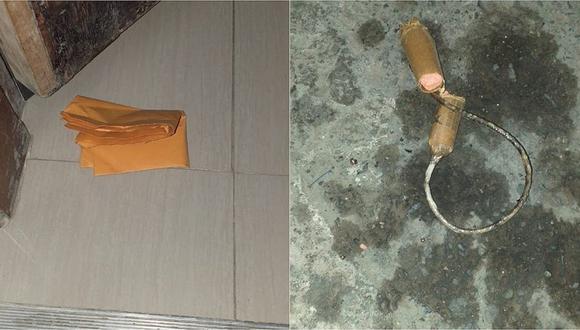 Dejan artefacto explosivo en inmueble de familia de exalcalde de Julcán (FOTO) 