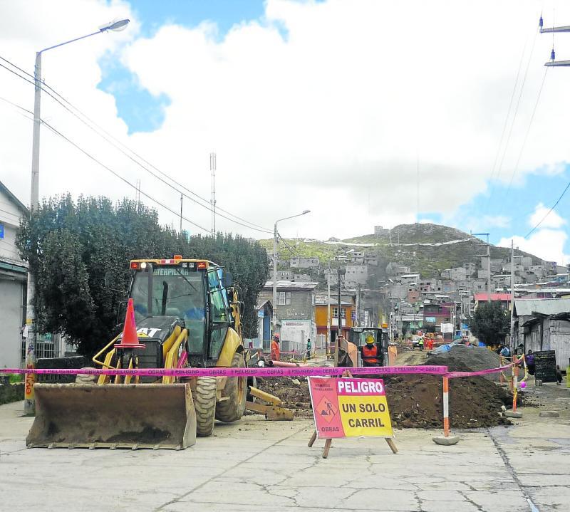 Proyecto de agua no tiene terrenos saneados 