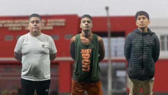 Brayan Eker Castillo Otero, Alexis Yair Quispe Miniano y Jefferson Renzo Castro Díaz reciben ocho meses de prisión preventiva y son internados en el penal El Milagro.