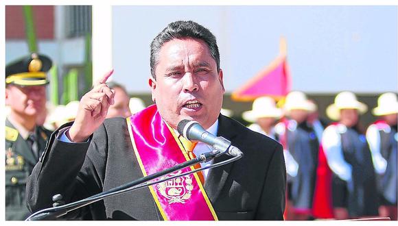Gobernador aprovecha aniversario de Junín​ para lanzar promesas de campaña 