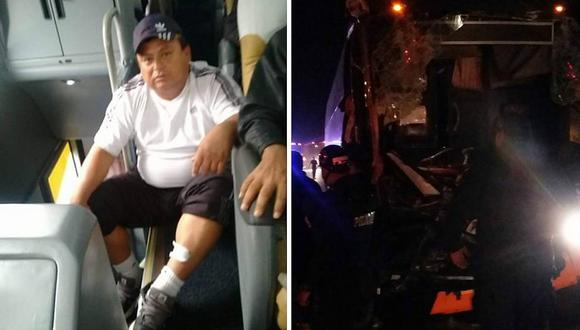 La Libertad: Alcalde de Chicama comparte  imágenes de aparatoso accidente 