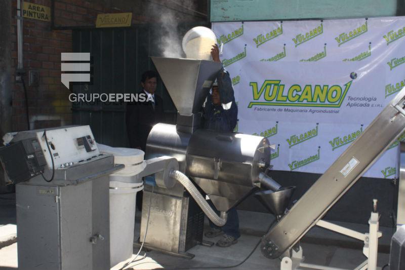 Con moderna maquinaria procesarán quinua