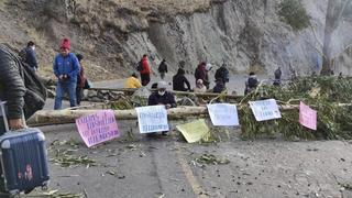 Ayacucho: Registran incidentes en primer día de paro acatado por estudiantes de la Unsch